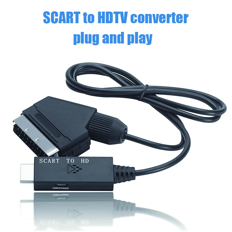Conversor SCART para HDMI – Ad - Scart To Hdmi avaliação e preço