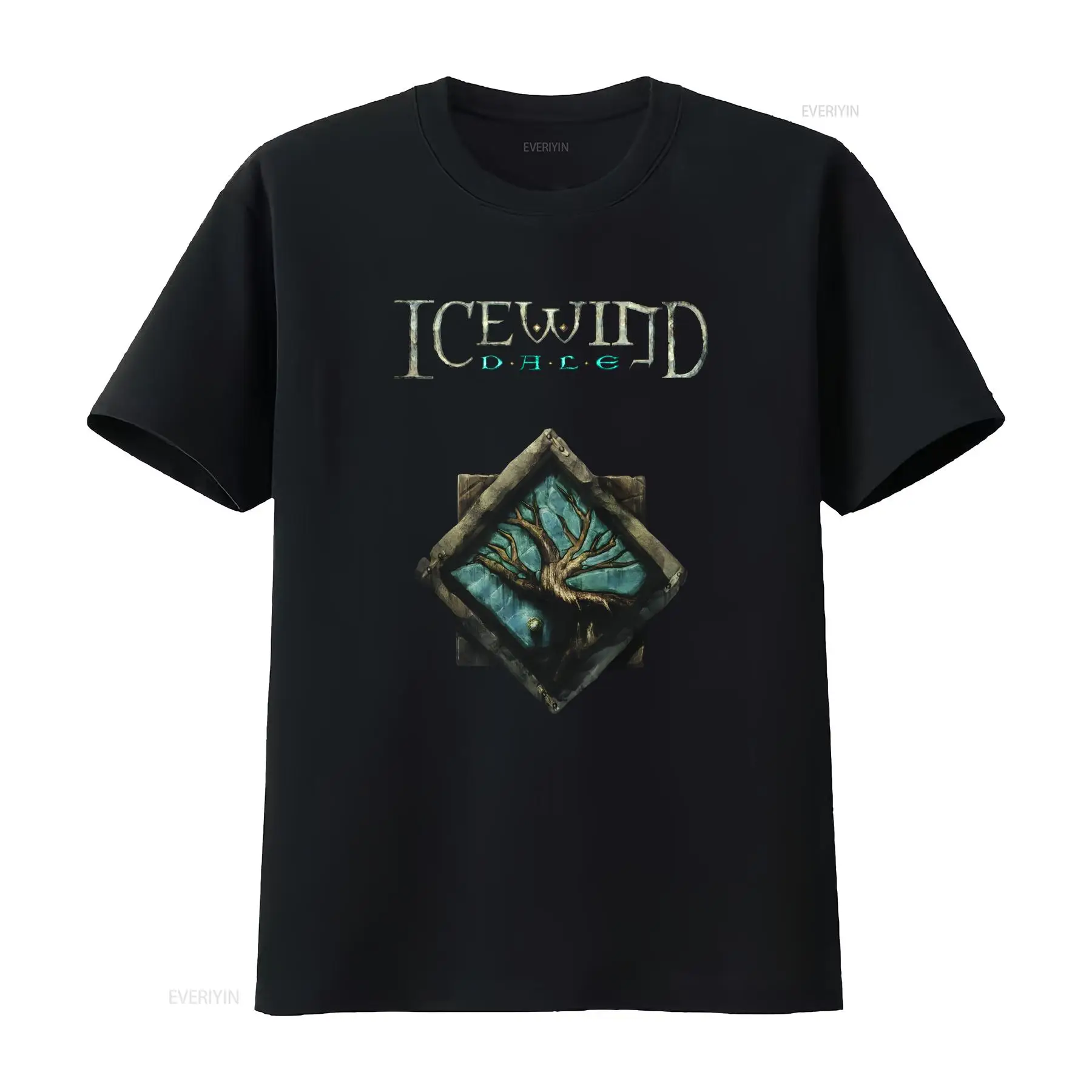 Icewind Dale Logo Classic Vide - Retro Gaming T Shirt avaliação e preço
