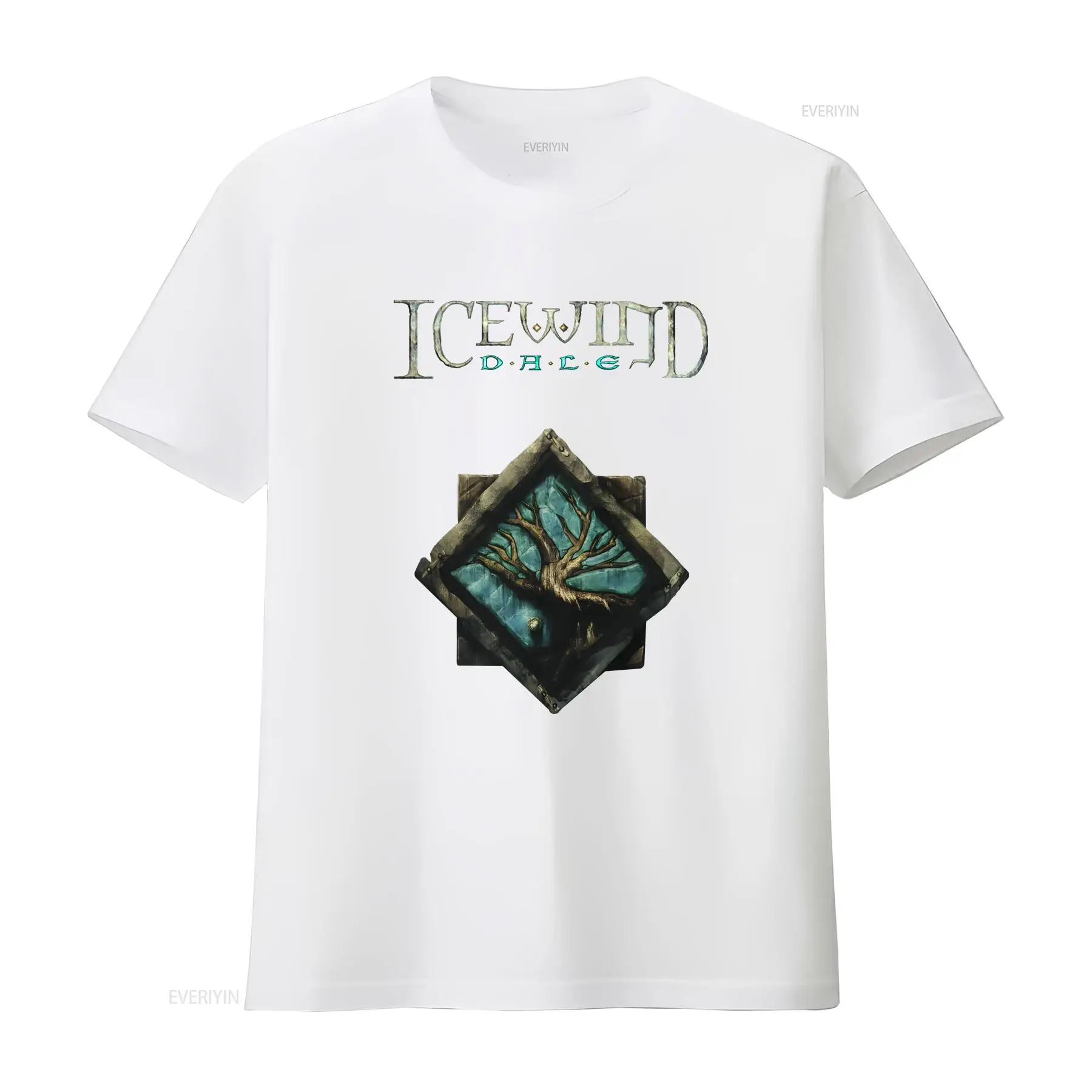 Icewind Dale Logo Classic Vide - Retro Gaming T Shirt avaliação e preço
