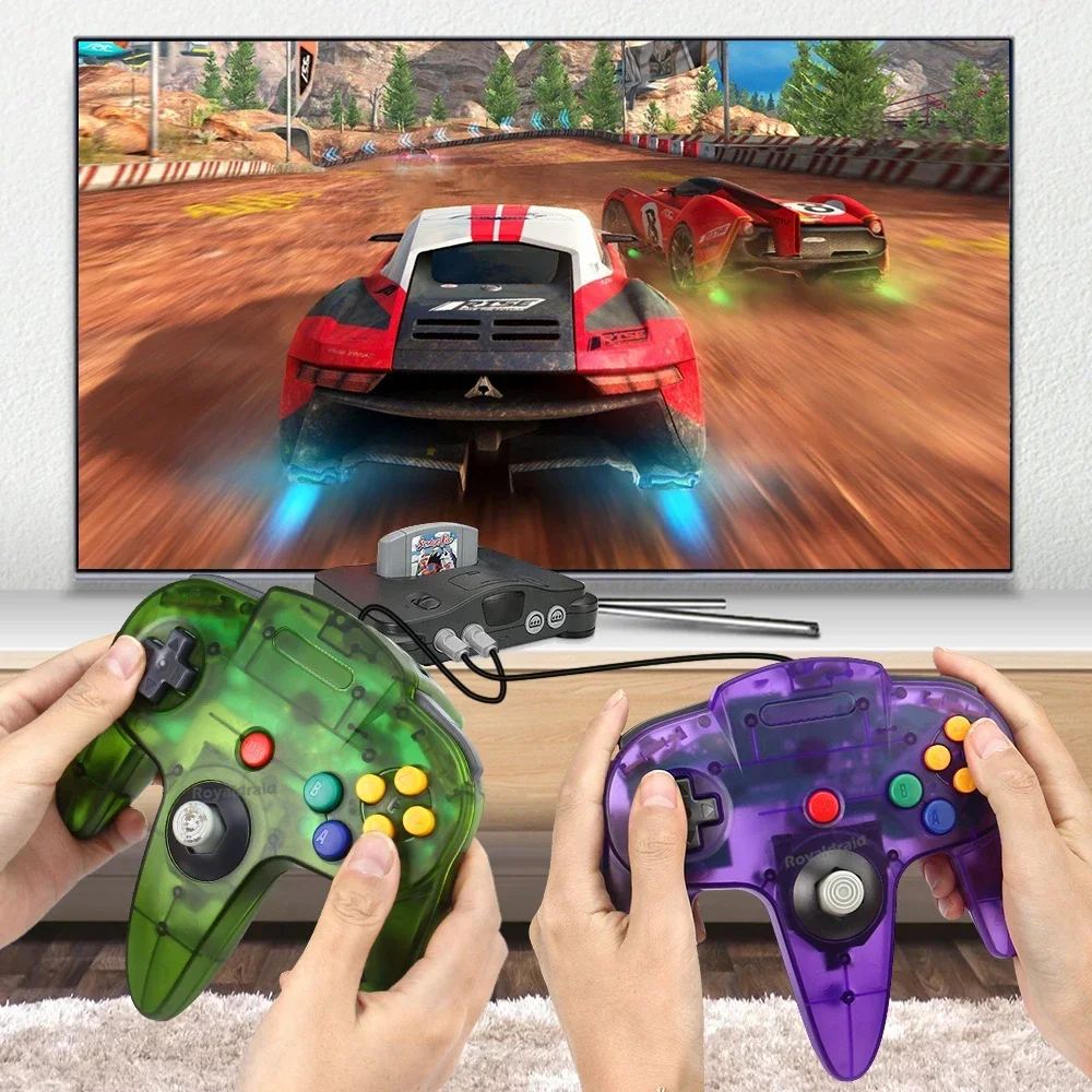 Novo gamepad com fio para cont - Retro Gaming N64 avaliação e preço